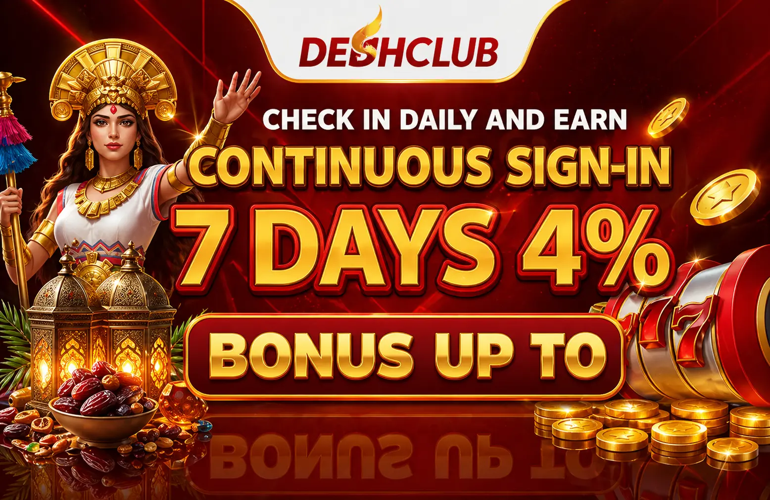 Desh Club registration screen showing referral and account setup options